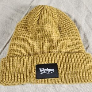 Yellow Knit Beanie
